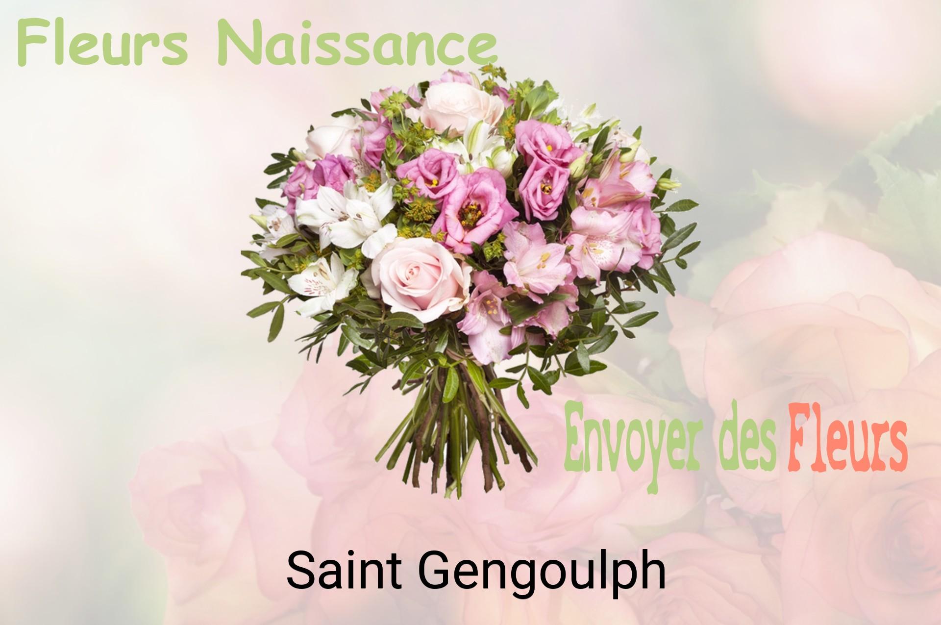 Bouquet de fleurs de naissance livré à Saint-Gengoulph